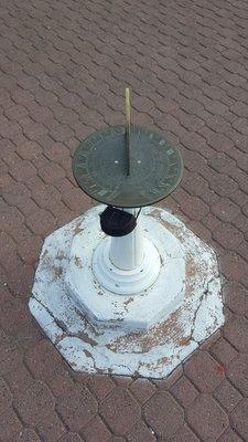 Sundial at the observatory