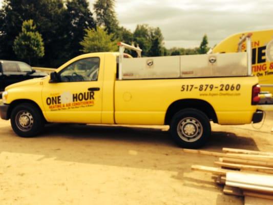 Another One of Our Yellow Work Trucks