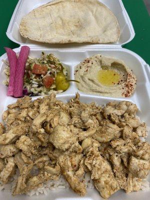 Chicken shawarma