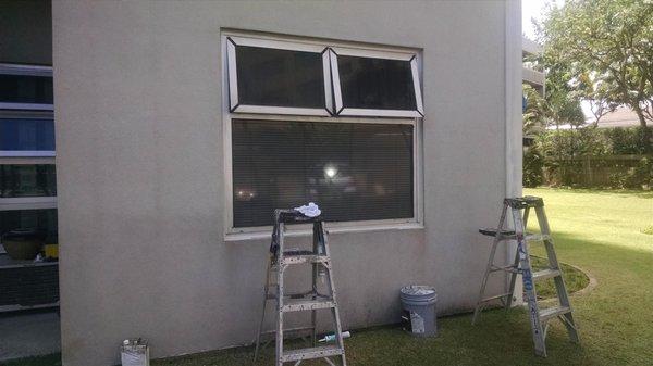 Quality Assurance testing of window and wall weatherproofing