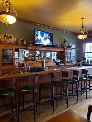 Bar in dining room