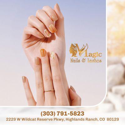 Discover the magic of beautiful nails at Magic Nails! Our talented artists are here to create the perfect design for you. Call us today!