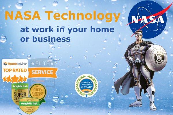 NASA technology at work in your home or business.