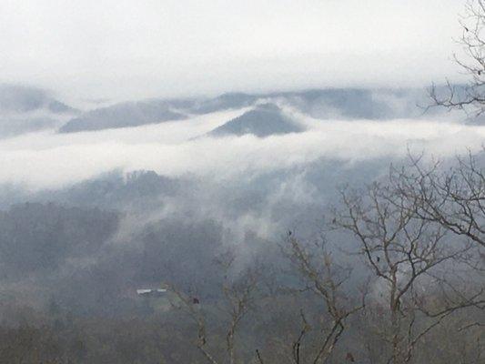 View from the front porch.