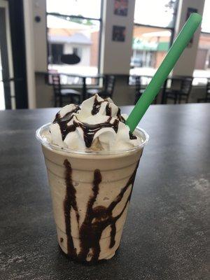 Chocolate Peanut Butter Frappe