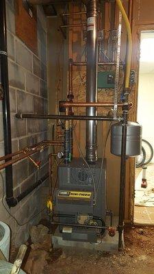 Larkspur Boiler Replacement. Sometimes replacement has more value than multiple repairs.