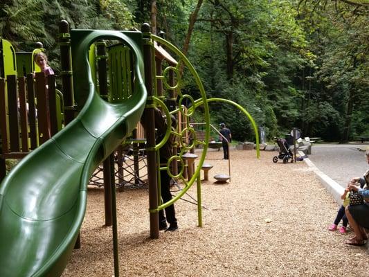 Great slide and climbing structure