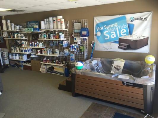 We are a full service location offering replacement parts, service, and chemicals to all of Grand County.