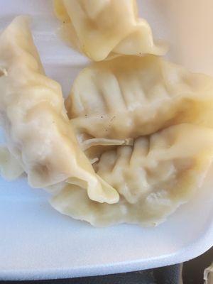 Steamed dumplings