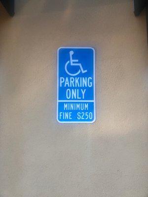 Handicapped parking (I have a bad knee)