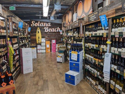 Bevmo Solana Beach with the surf vibe