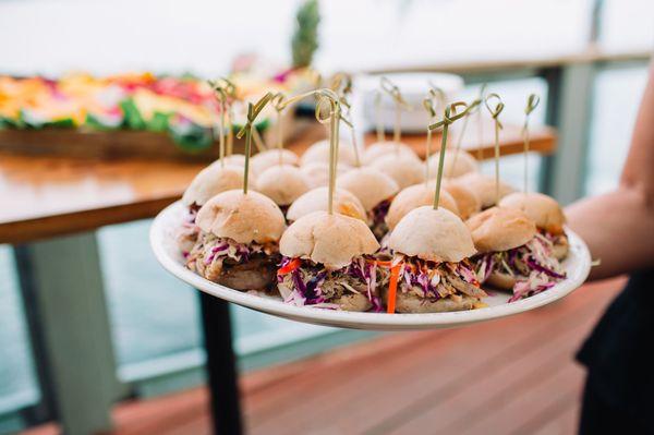 Kalua Pork Sliders Photo by Fletch Photography