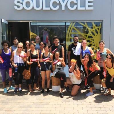 Westside Yelp Elite crew, post workout!