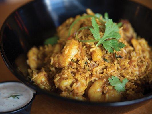 Shrimp Biryani