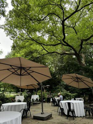 Outside patio area