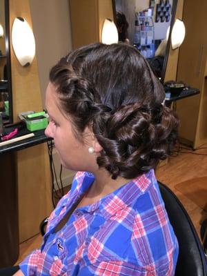 Updo by Courtney