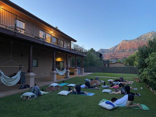 Yoga retreat in Sedona