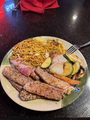 Hibachi Tuna Steak