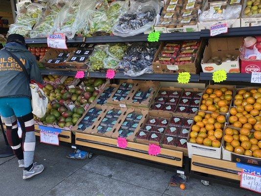 Front of the market