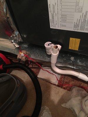 Condensate drain cleaning