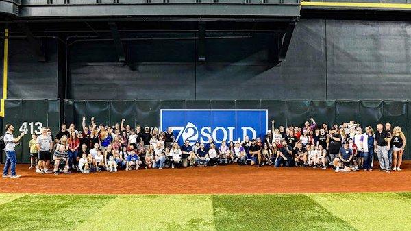 Team at Chase Field