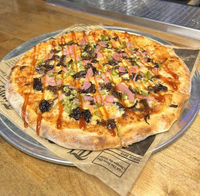 short rib pizza