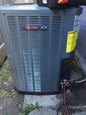 16 seer 3.5 ton condenser installed