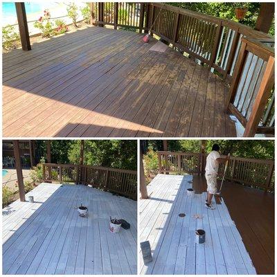 Another job deck sending priming and paint customer happy