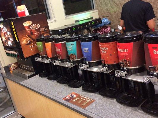 Coffee selection