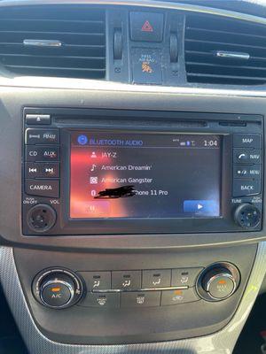 Nissan Sentra 2013 factory stereo