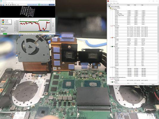 Did you know, some laptops, like gaming laptops, are designed to run quite a bit hotter than desktops? Thermal paste application's help.