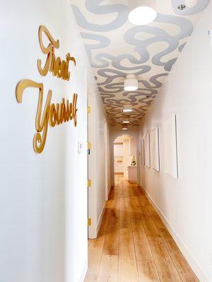 The Treatment San Clemente hallway to glowing skin. Follow us on Instagram @thetreatmentsanclemente