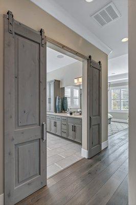 Custom barn doors