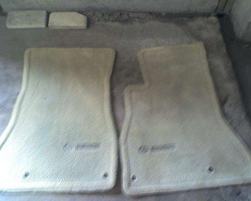 floor mats after cleaning