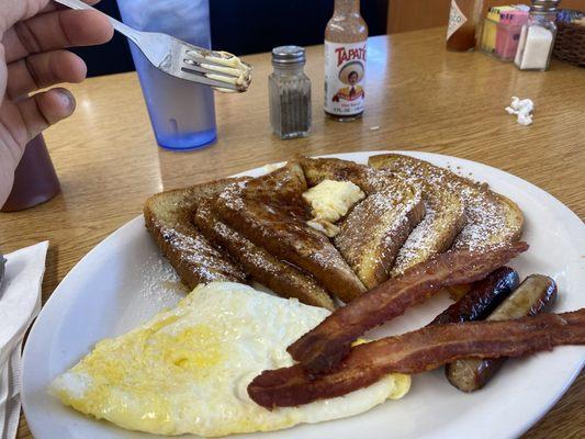 French Toast meal