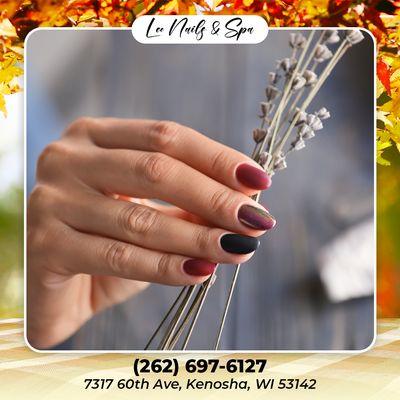 Elegance starts with your hands--choose a fall nail design that speaks to you!