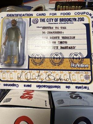 Ole dirty bastard Brooklyn 5point action figure.