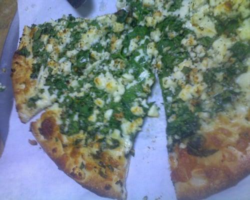 spinach white pie