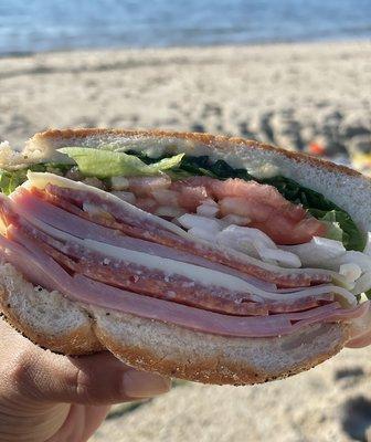 Fresh  and delicious Italian on the beach! I mean!