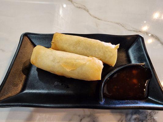 Vegetable spring rolls, served with a sweet sauce - I'll probably get this every time I go.