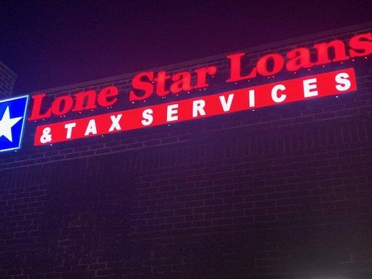 Loans next door.