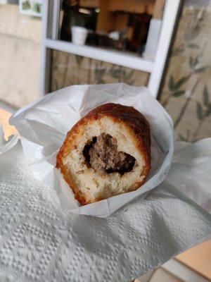 Inside of the piroshki