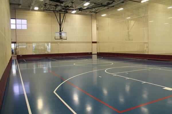 2 Full Size Basketball Courts