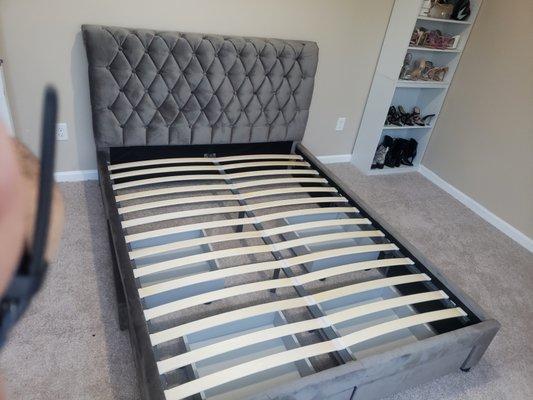 Bed frame assembly