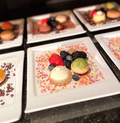 Dessert plates- from event