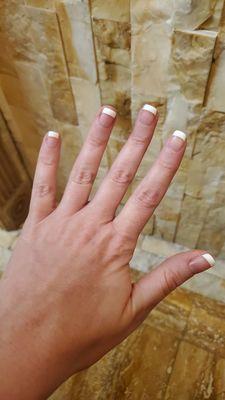 My French Gel Manicure