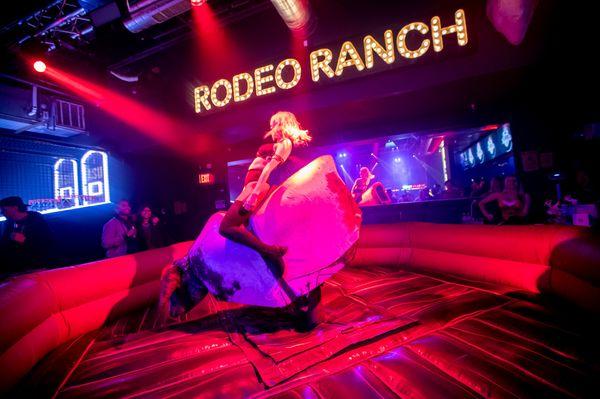 Get BUCKED on our mechanical bull!