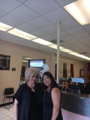 Come see Libia,Nancy,Mai, Irene,Mayja they can take care of your hair care needs! Tell them Debra sent you!