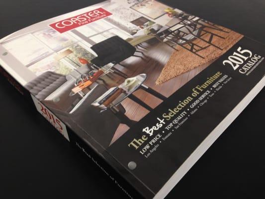 We are a Coaster Company merchant! View the catalog on our site or in-store!