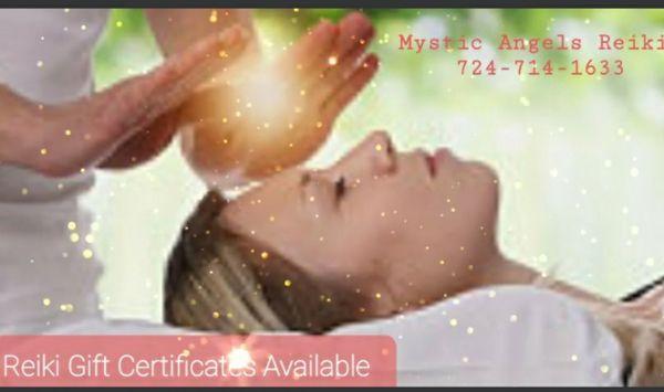 Reiki gift Certificates